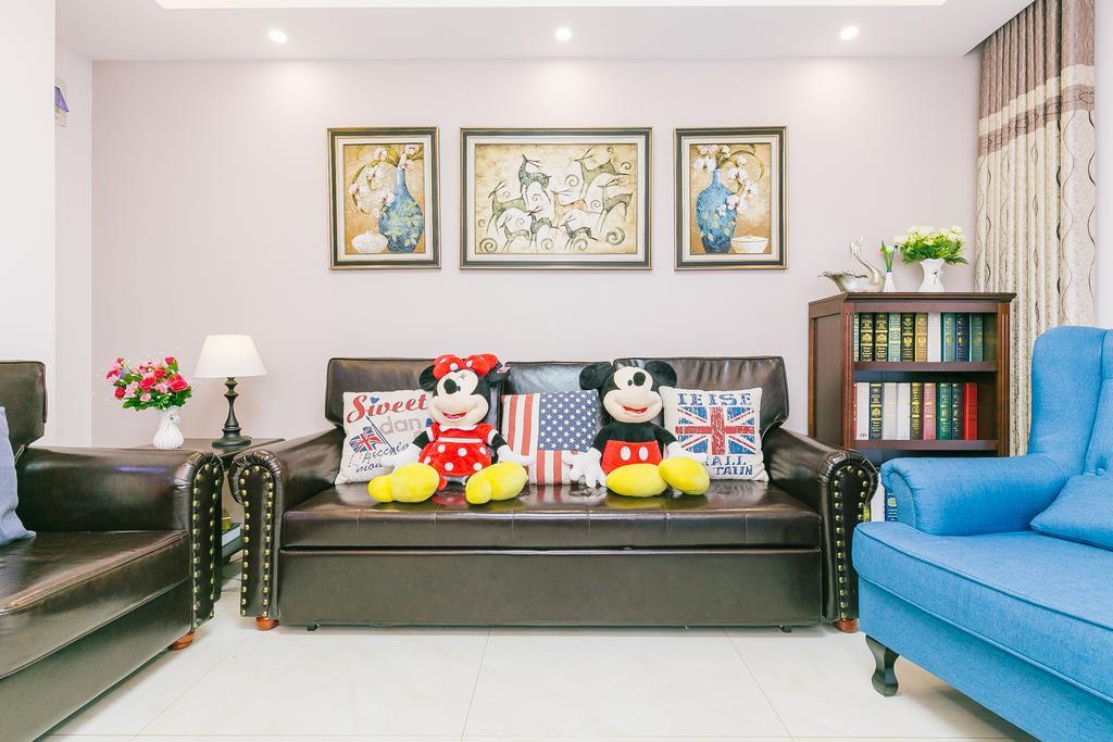شانغهاي Meibao Familiy Disney Holiday Apartment المظهر الخارجي الصورة